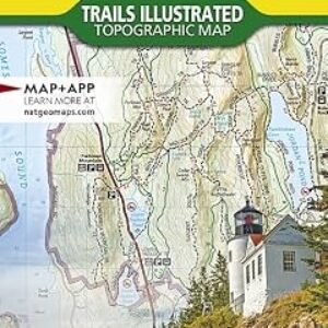 Acadia National Park Map (National Geographic Trails Illustrated Map, 212)