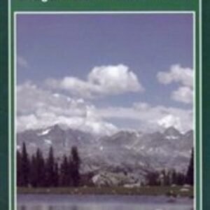 Bridger Wilderness Map, Bridger-Teton National Forest, Wyoming