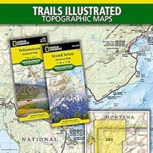 Yellowstone and Grand Teton National Parks [Map Pack Bundle] (National Geographic Trails Illustrated Map)